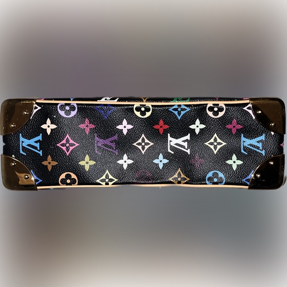 Louis Vuitton Black Multicolor Boulogne Takashi Murakami Multicolour - Picture 4 of 8